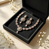 Flora Crystal Necklace Set