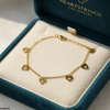 Stainless Steel Heart Foot Anklet