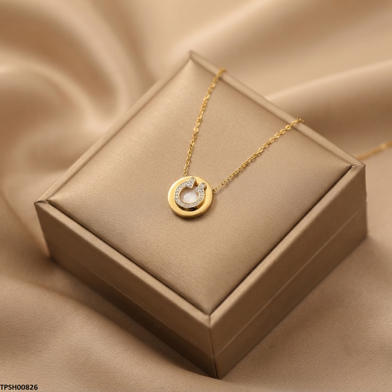 Stainless Steel Round Pendant