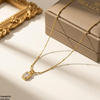 Stainless Steel Square Pendant