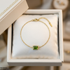 Stainless Steel Square Stone Bracelet