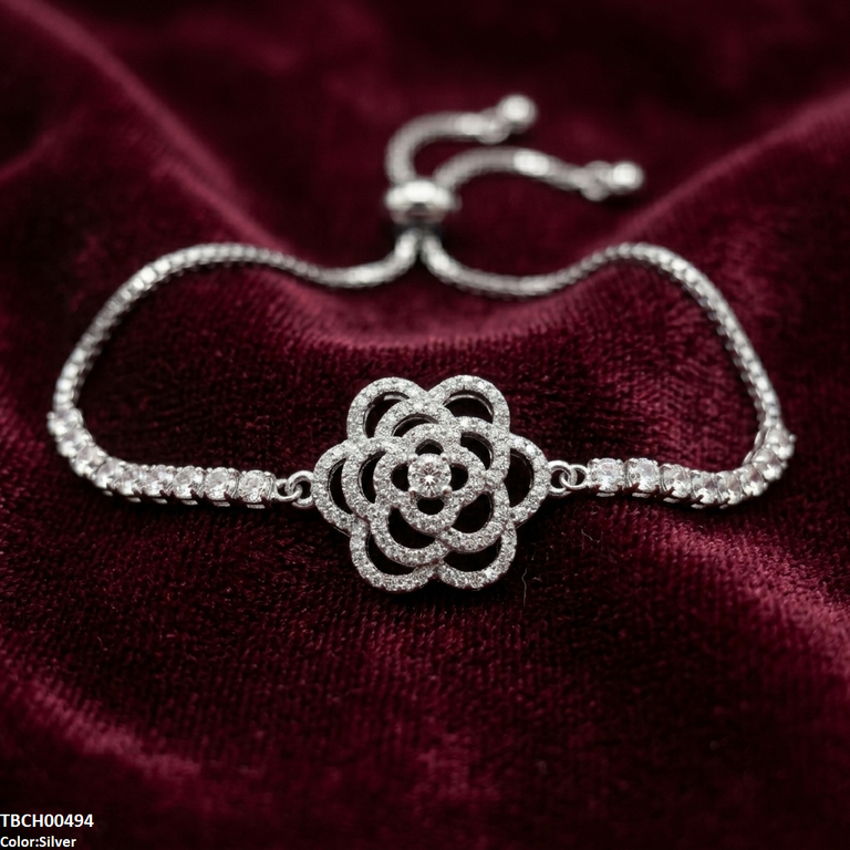 Flower Bracelet Adjustable