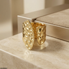 Wide Dome Stainless Steel Ring Adjustable