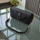 Willow Strap Jute Armpit Bag - Black