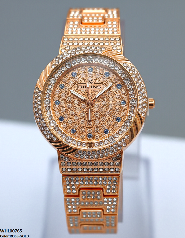 Double Round Bezel Women's Watch