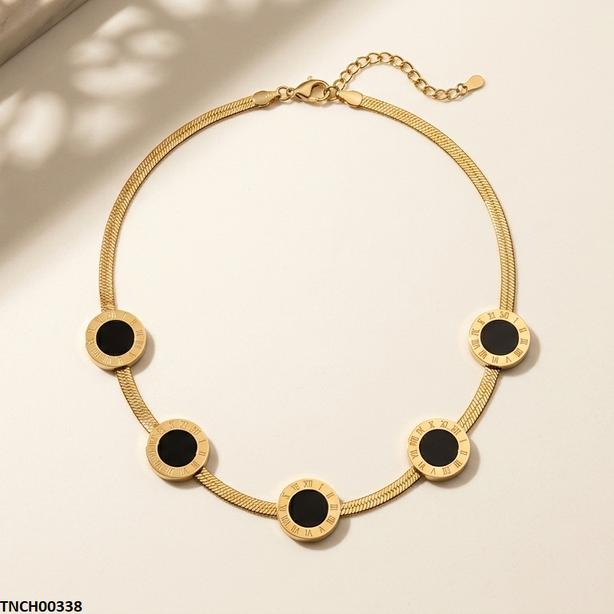 Stainless Steel Round Necklace