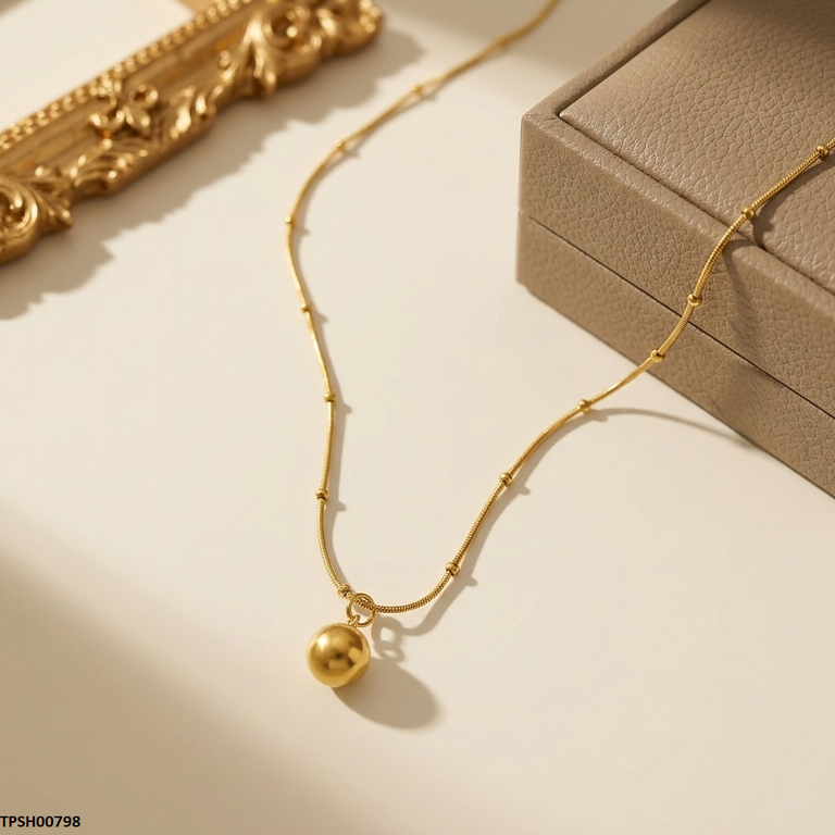 Stainless Steel Round Ball Pendant