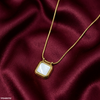 Stainless Steel Square Pendant
