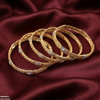 Filigree Flower Bangles 5 Pcs Set