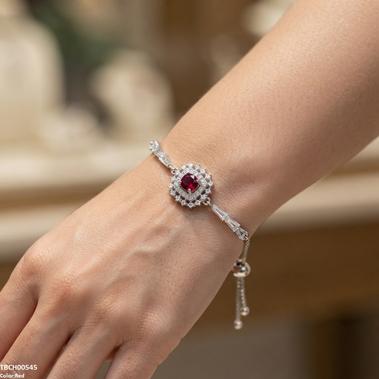 Flower Bracelet Adjustable