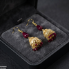 Filigree Pearl Drop Jhumki