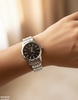 Round Stone Dial Women's Watch