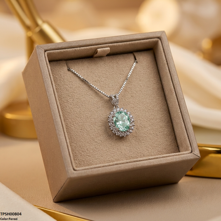 Oval Drop Pendant