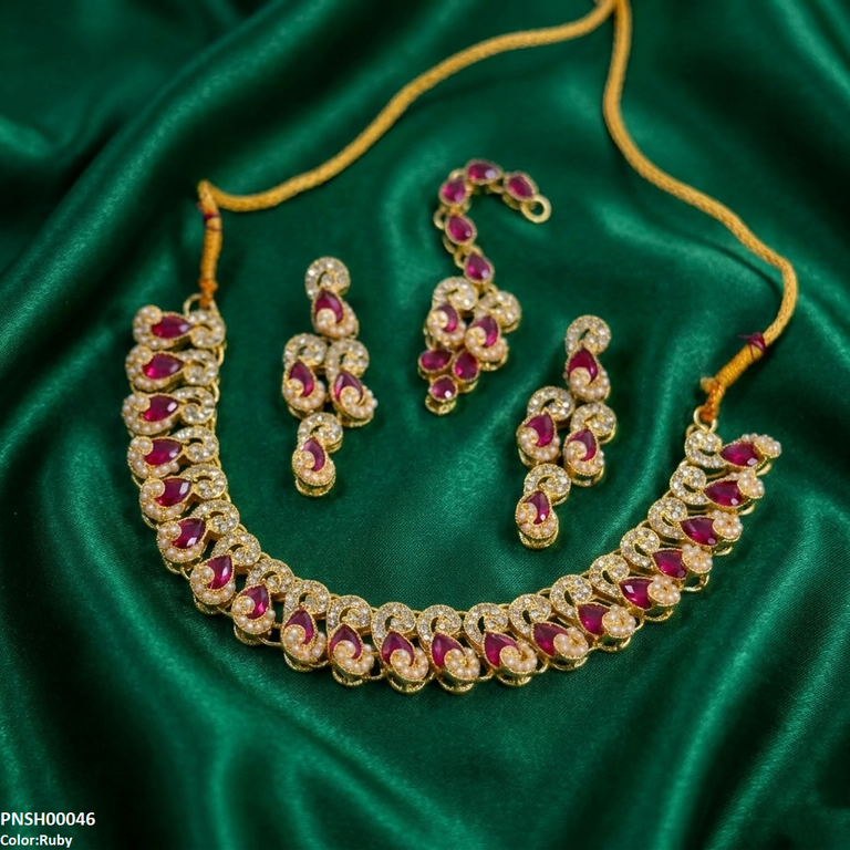 Tera Stones Necklace Set
