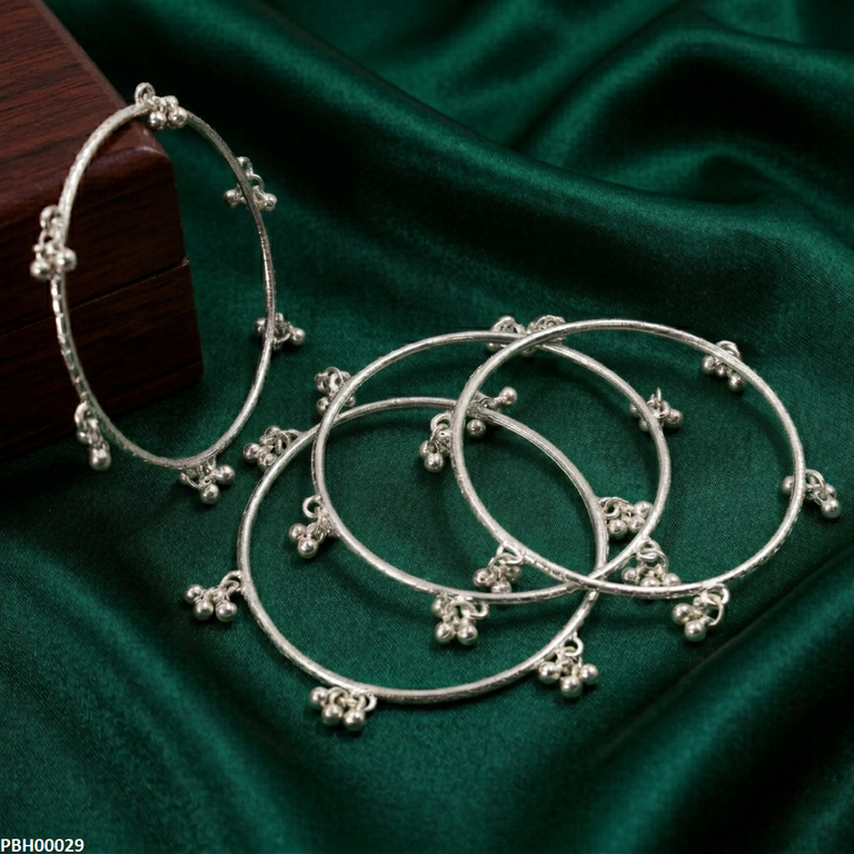 Silver Kashmiri Bangles