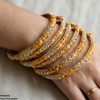 Marquise Stone 6 Pcs Of Bangles Set