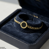 Stainless Steel Round Plain Bracelet