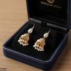 Filigree Pearl Drop Jhumki