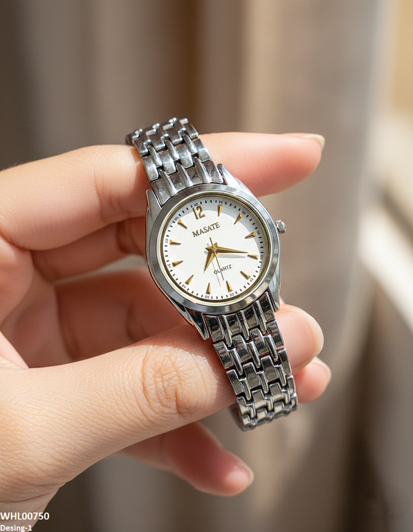 Round Dial Women's Watch