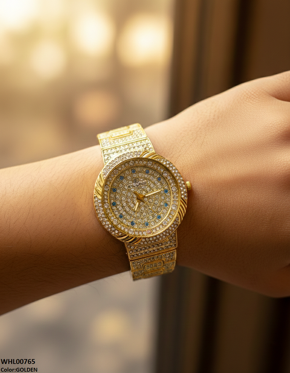 Double Round Bezel Women's Watch