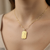 Stainless Steel Moon Pendant