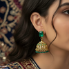 Rectangle Pearl Drop Jhumki