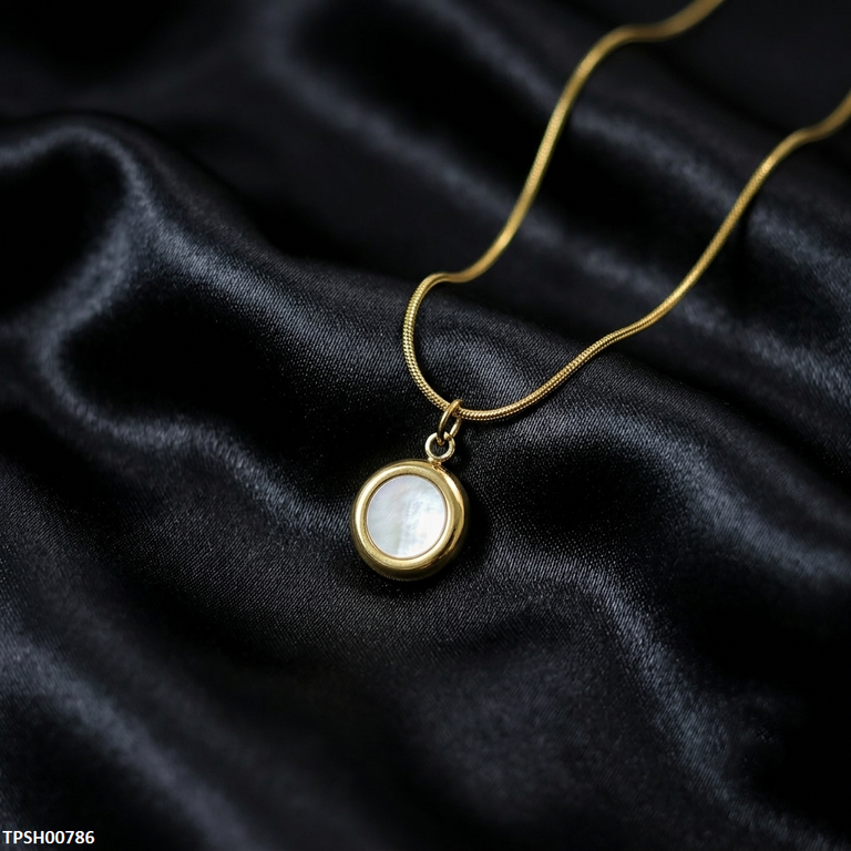 Stainless Steel Round Pendant