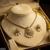 Tear Pearl Drop South Indian Necklace Set