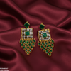 Square Tear Drop Earrings