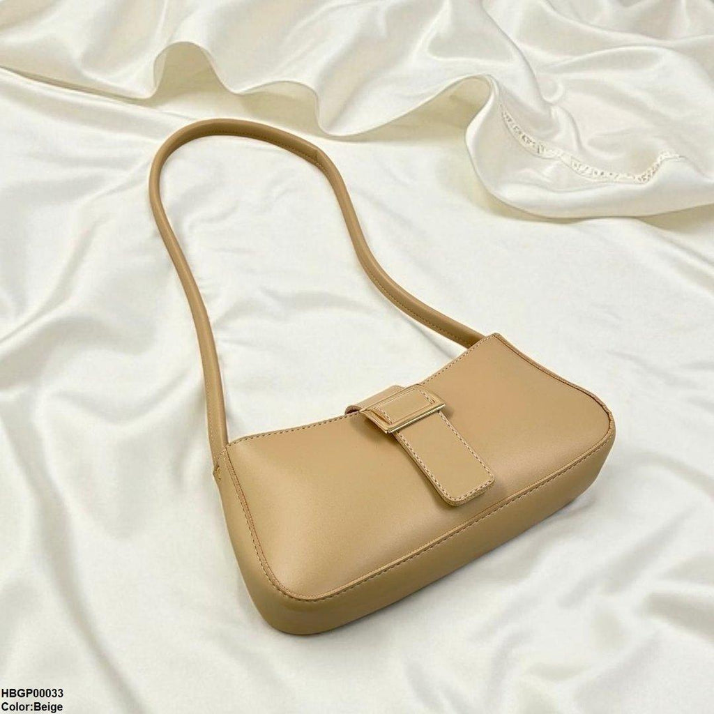 Midnight Buckle Armpit Ladies Hand Bag
