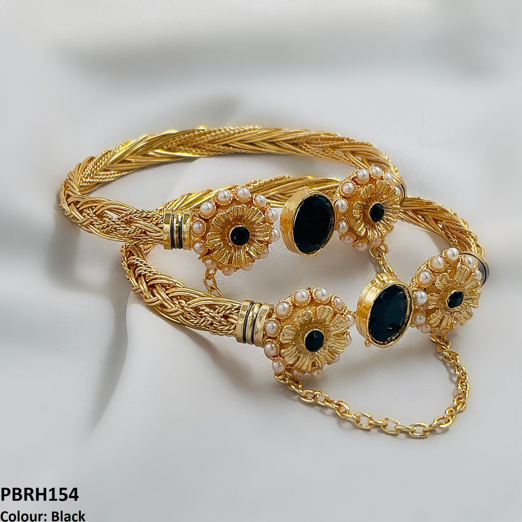 Oval Flower Bracelet Adjustable
