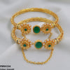 Oval Flower Bracelet Adjustable