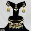 Circle/Tear Pearl Drop Choker Set