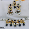 Circle/Tear Pearl Drop Choker Set