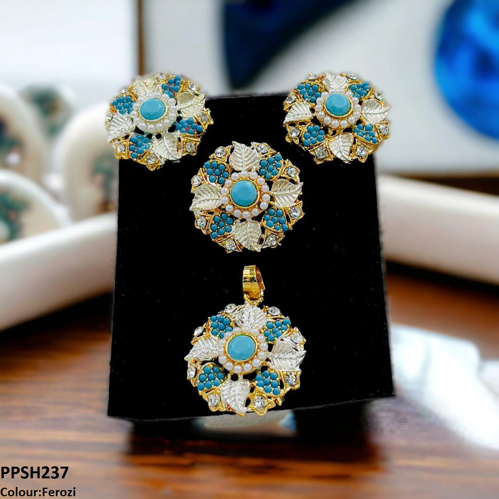 Flower Pendant Set