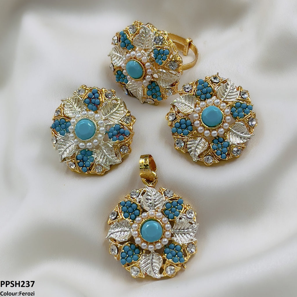 Flower Pendant Set