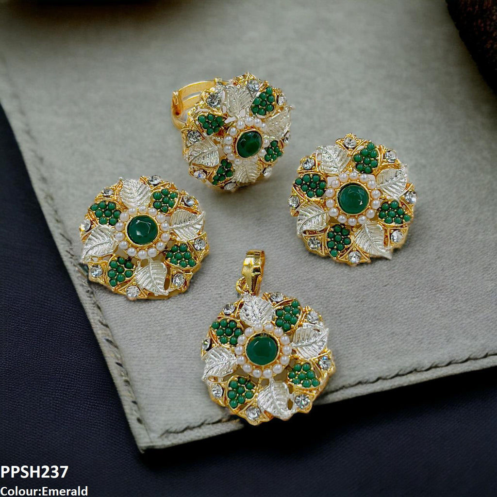 Flower Pendant Set