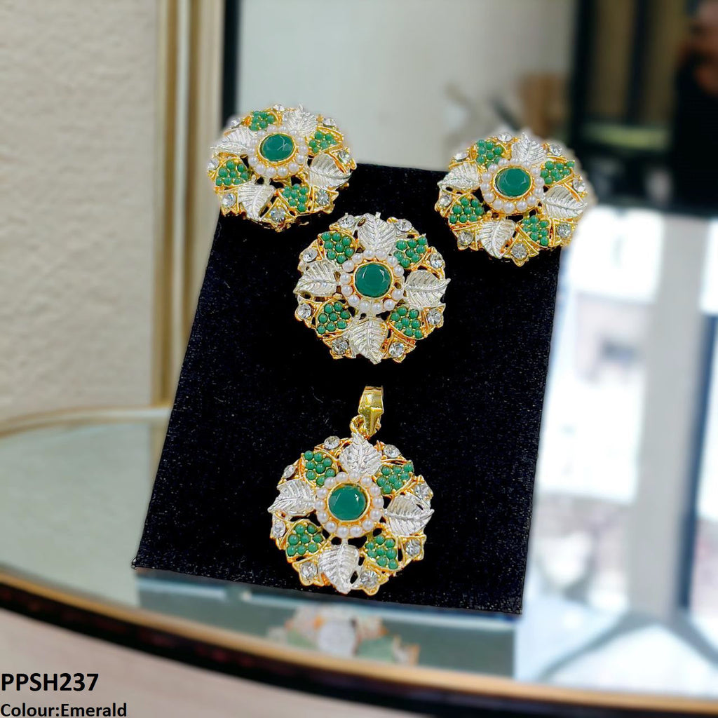 Flower Pendant Set