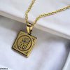 Calligraphy Allah Pendant
