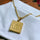 Calligraphy Allah Pendant