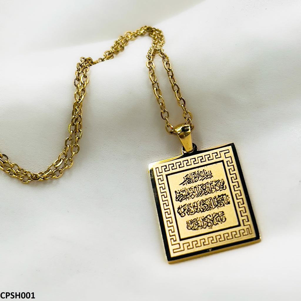 Calligraphy Pendant
