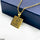 Calligraphy Allah Pendant