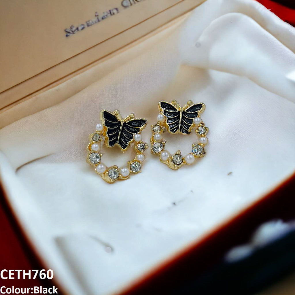 Butterfly Round Tops Pair