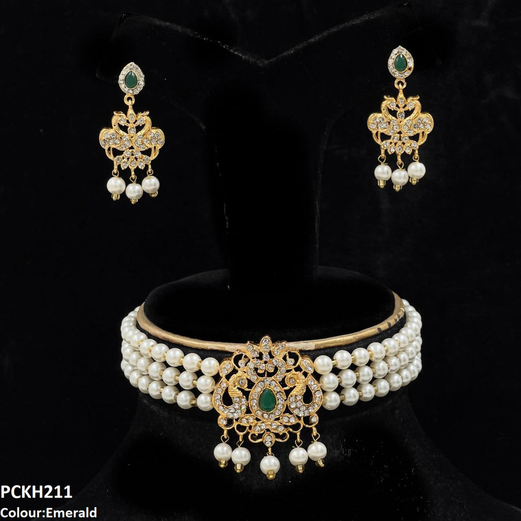 Pear/Flower Choker Set
