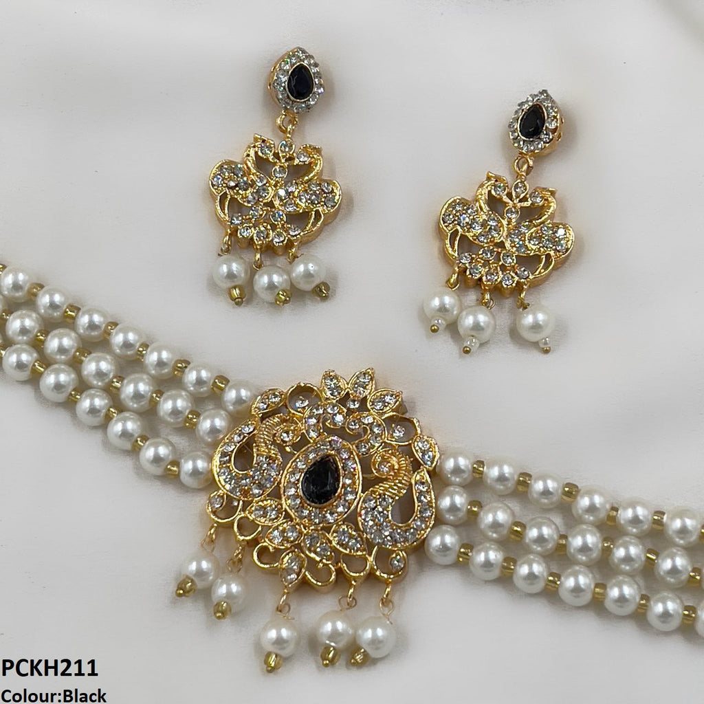 Pear/Flower Choker Set