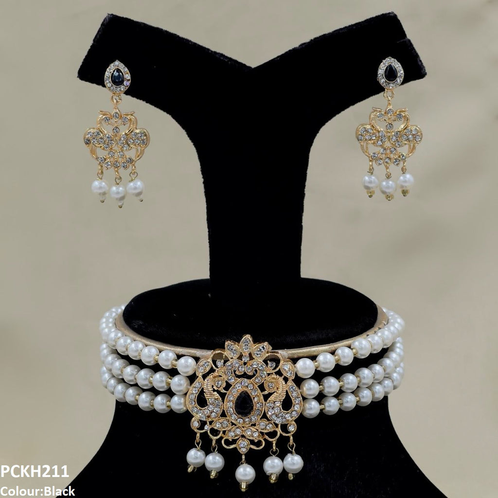 Pear/Flower Choker Set