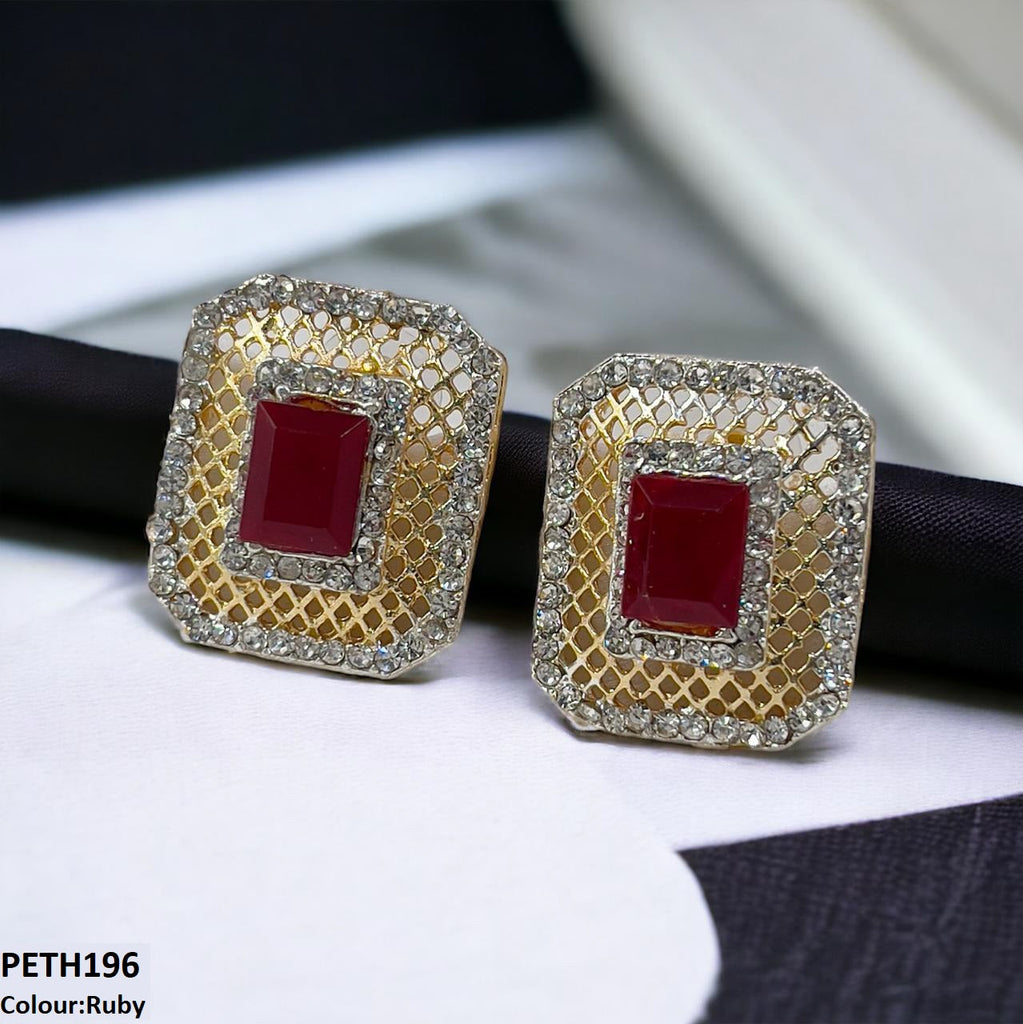Rectangle Net Tops Pair