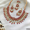 Tear/Flower Necklace Set