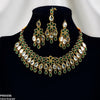 Tear/Flower Necklace Set