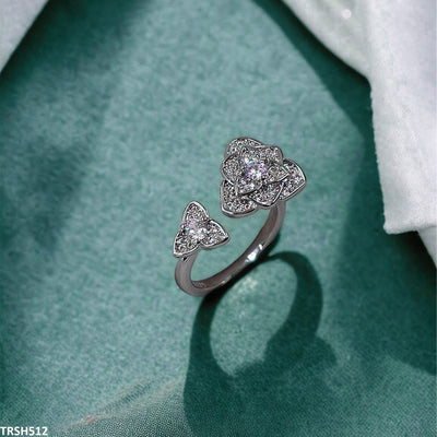 Open Flower Ring Adjustable